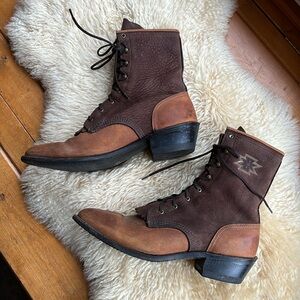 Western Leather Boots